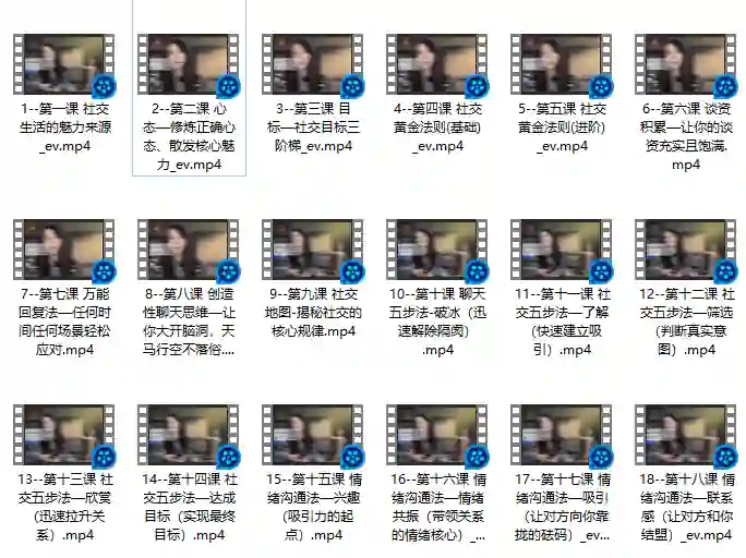 小姨子情绪吸引力实战指南:人性课V2.0限时揭秘-心途成长社