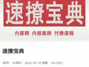 鱼哥Allen《速撩宝典20节》实战指南｜限时揭秘+专属话术-心途成长社