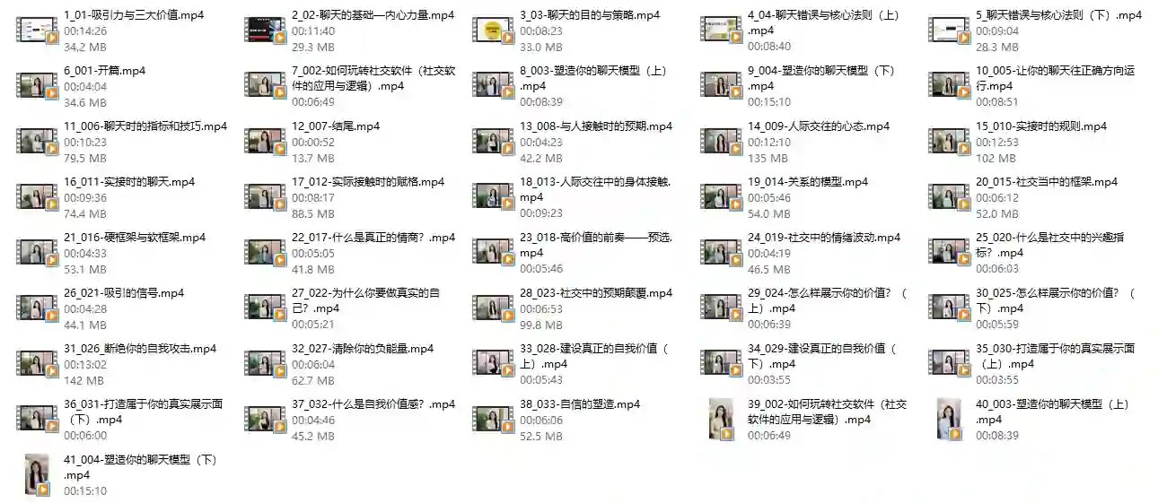 图片[2]-欧阳梦琪《男性魅力提升系列课—无限话题聊天训练从零起步7天社交达人速成》-心途成长社