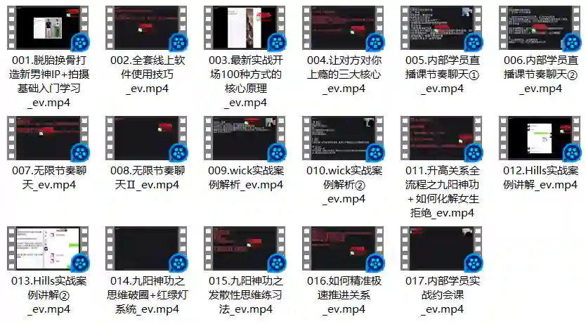 图片[1]-W情感追爱自由训练营实战指南：揭秘高效脱单方法-心途成长社